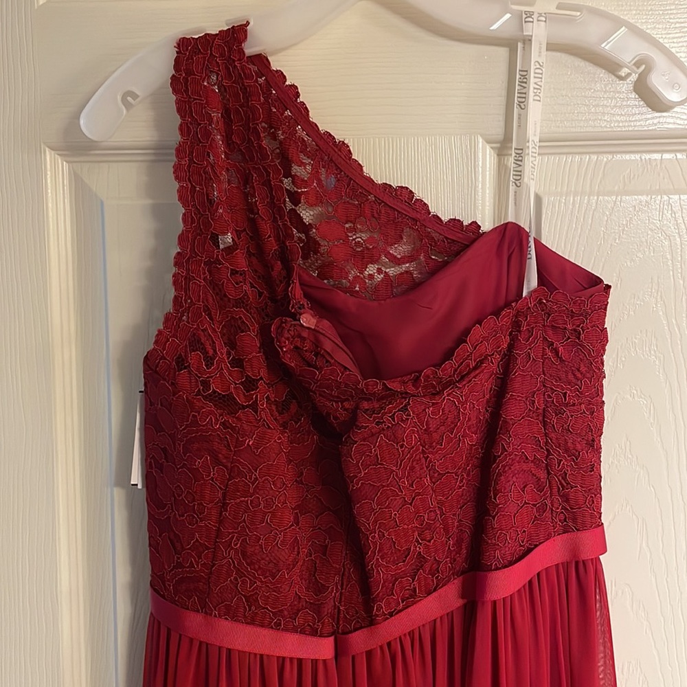 Off Shoulder Candy Apple Red Dress Brand New With Tags Gem